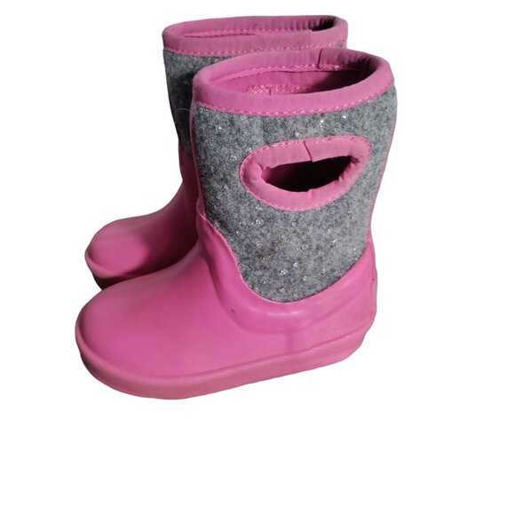 UGG Kids‎ Girls KEX SPARKLE RAIN BOOT Sz 7 - Picture 1 of 10